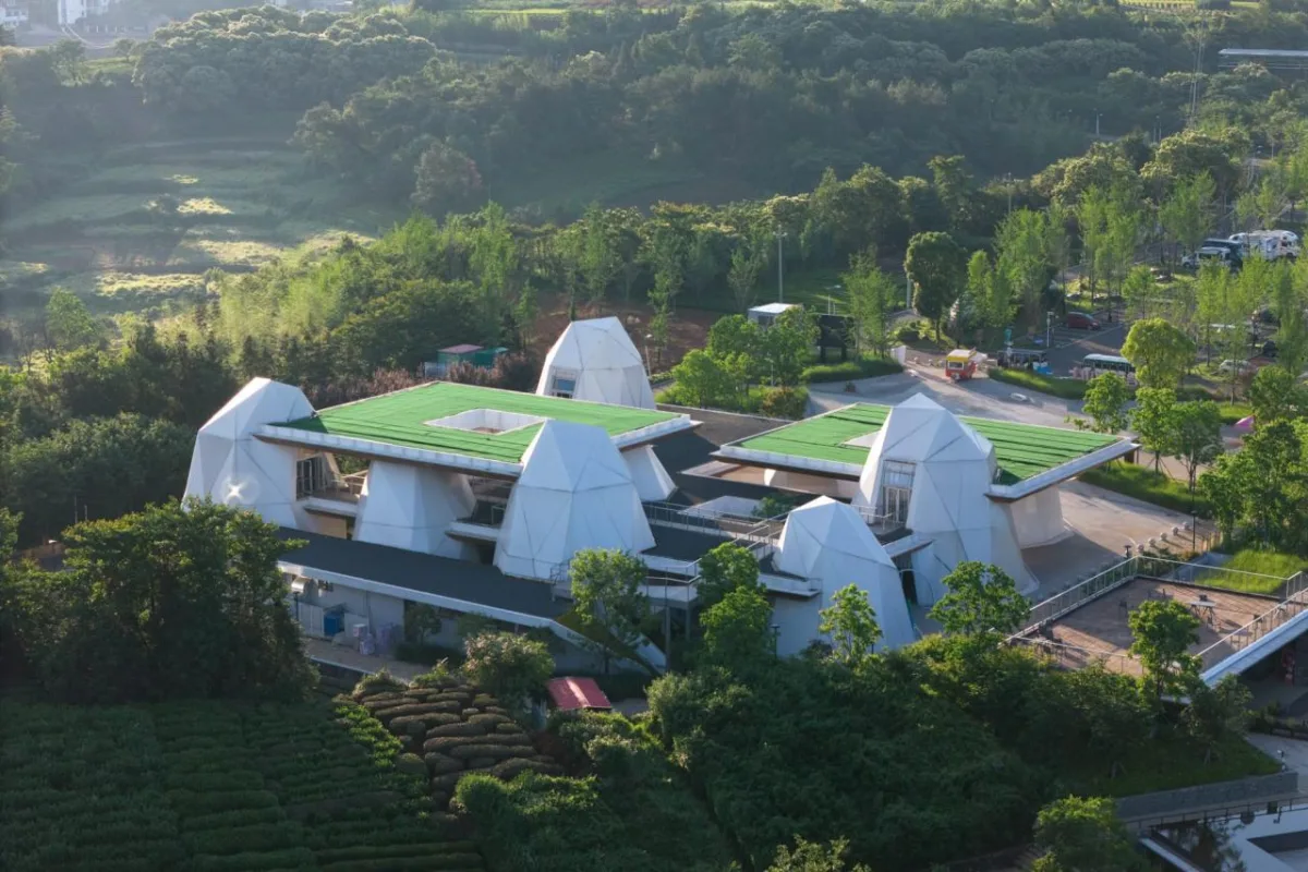 BIM建筑|相遇在山间：下岩贝景区云峰十二重 / 朱培栋-line+建筑事务所