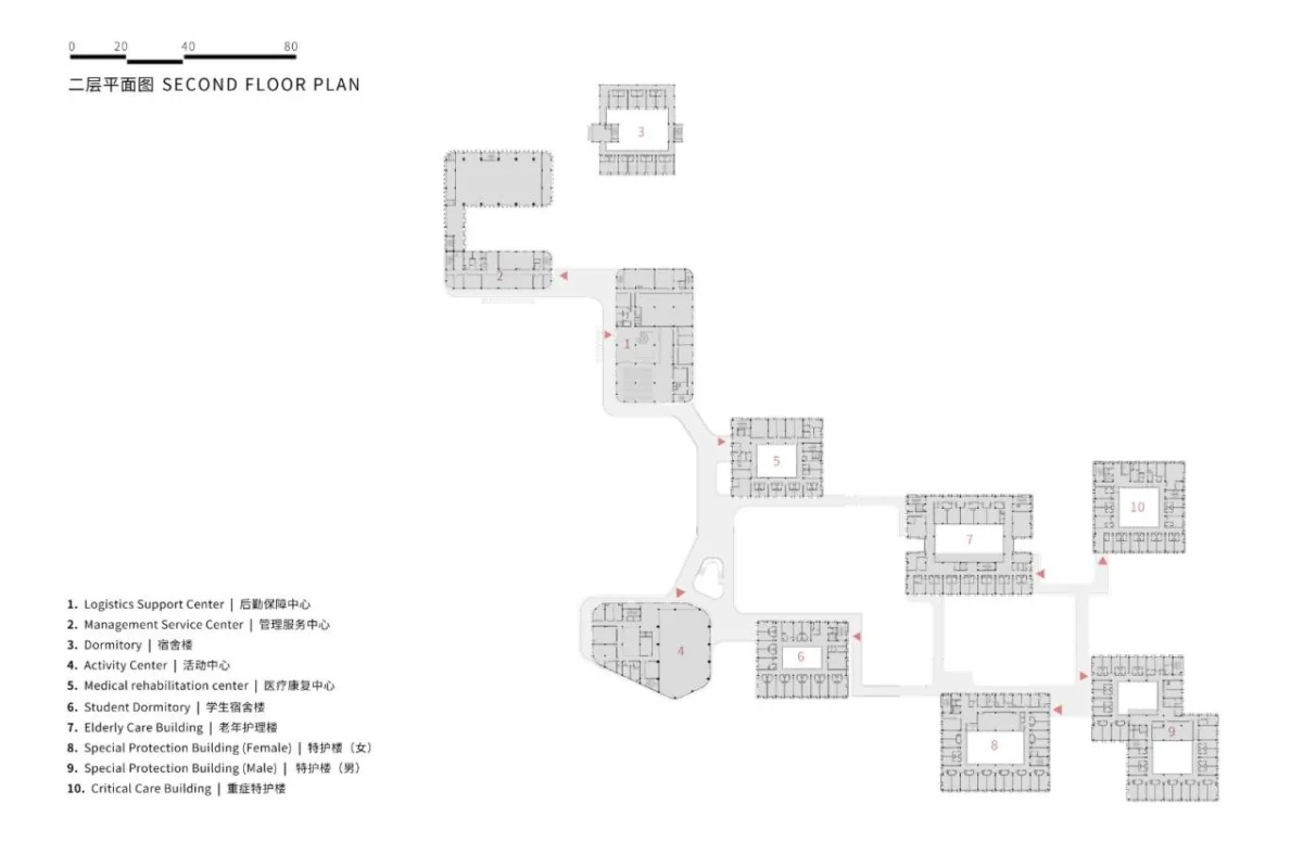 BIM建筑|山水疗愈，身心宜居：杭州市第一社会福利院 / 浙江大学建筑设计研究院