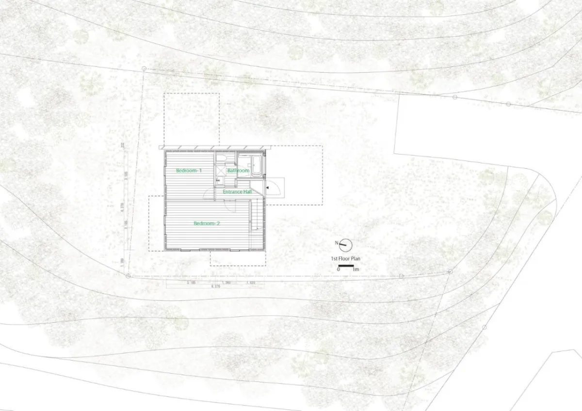 BIM建筑|富津度假小屋 / Atelier MEME