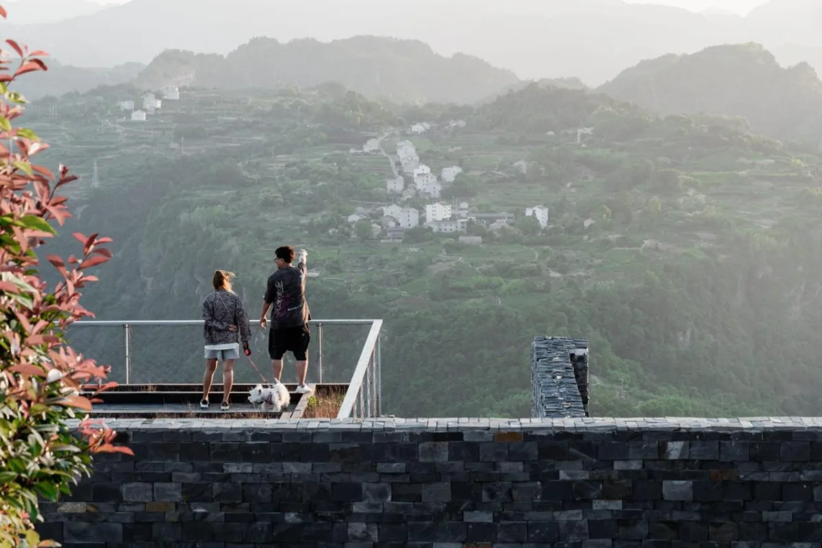 BIM建筑|相遇在山间：下岩贝景区云峰十二重 / 朱培栋-line+建筑事务所