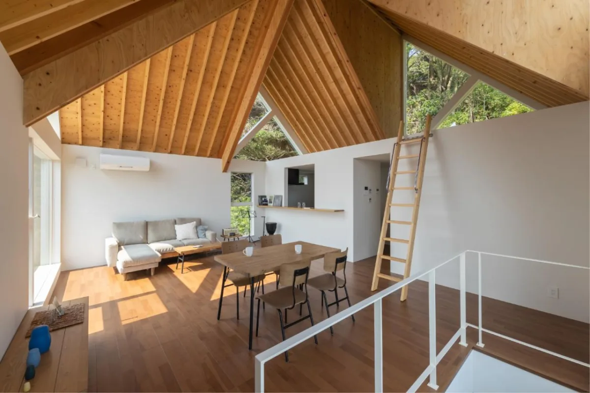BIM建筑|富津度假小屋 / Atelier MEME