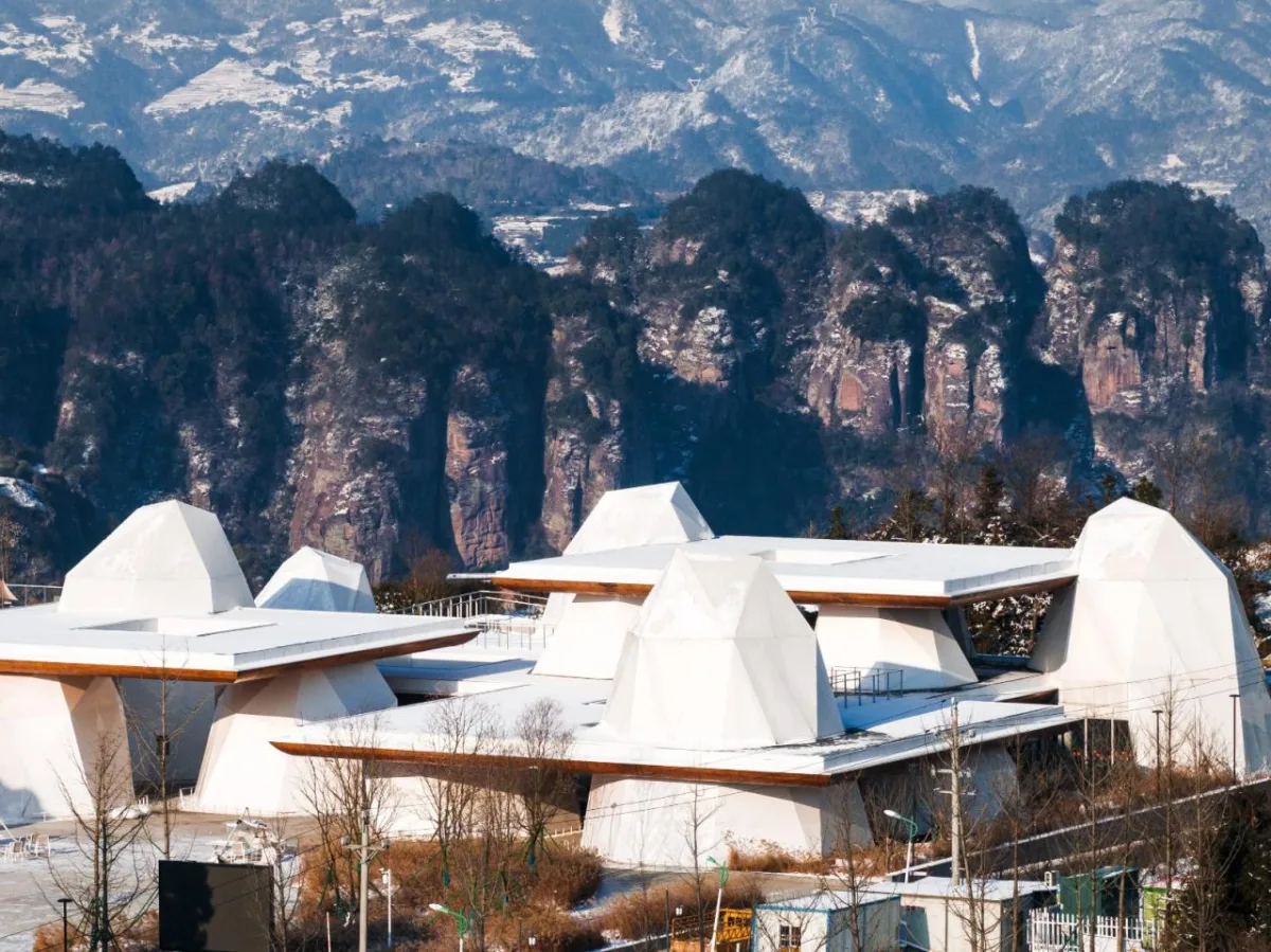 BIM建筑|相遇在山间：下岩贝景区云峰十二重 / 朱培栋-line+建筑事务所