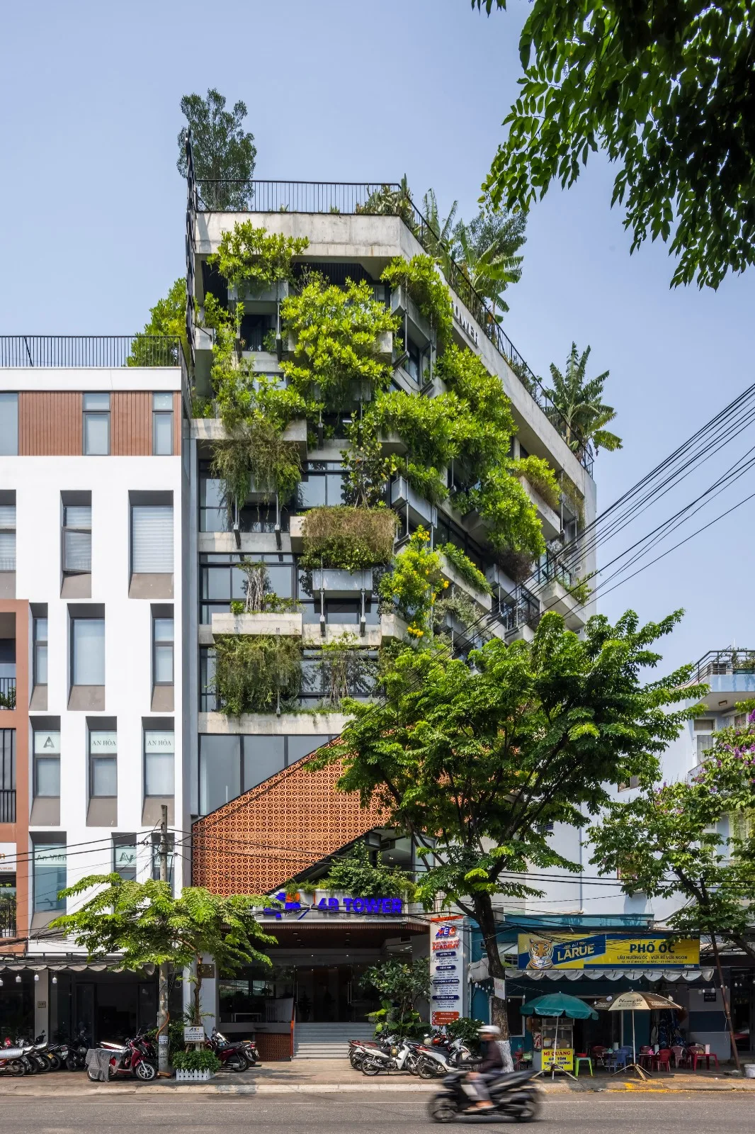 BIM建筑|AEC 4B 外语教育中心 / Ho Khue Architects
