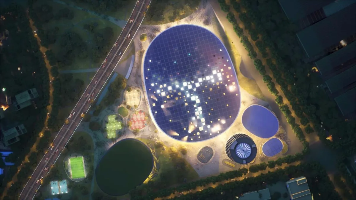 BIM建筑|MVRDV 赢得中国羽毛球训练中心设计竞赛