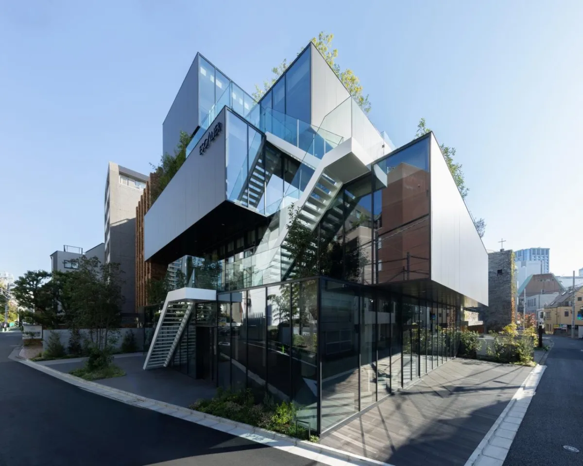 BIM建筑|六番町楼梯之家 / ETHNOS