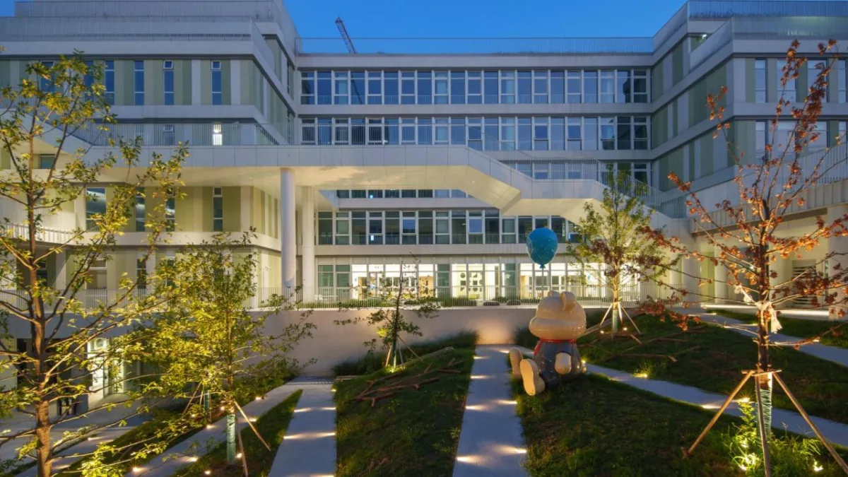 BIM建筑|上海市实验学校嘉定新城分校 / 大观景观