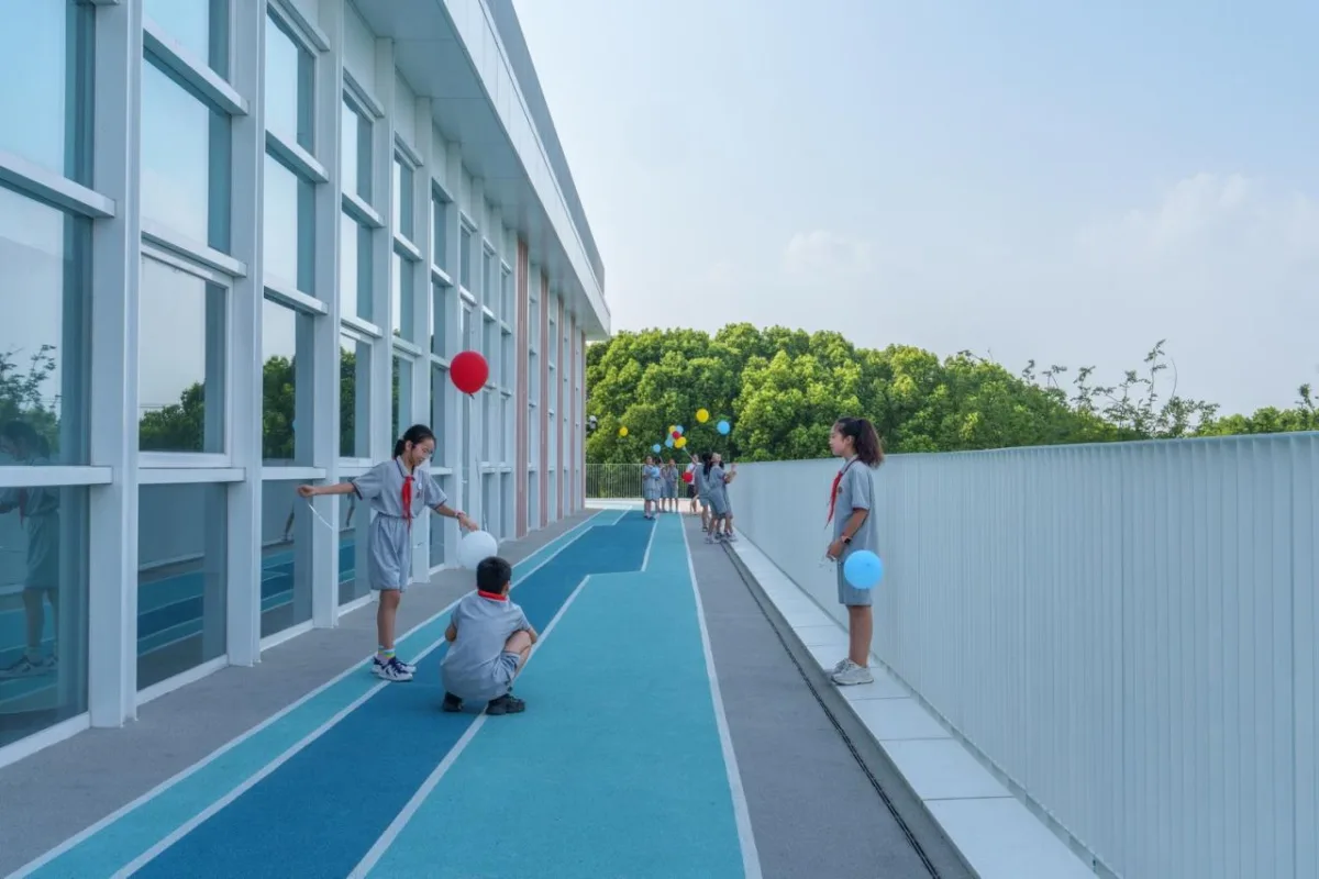BIM建筑|上海市实验学校嘉定新城分校 / 大观景观