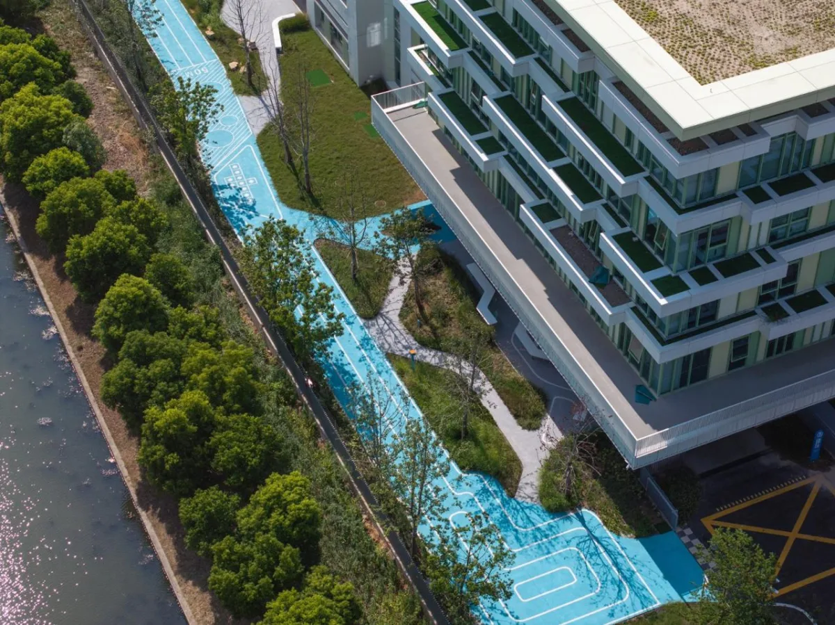 BIM建筑|上海市实验学校嘉定新城分校 / 大观景观