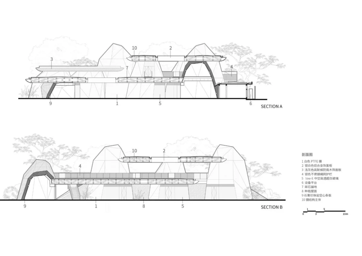 BIM建筑|相遇在山间：下岩贝景区云峰十二重 / 朱培栋-line+建筑事务所
