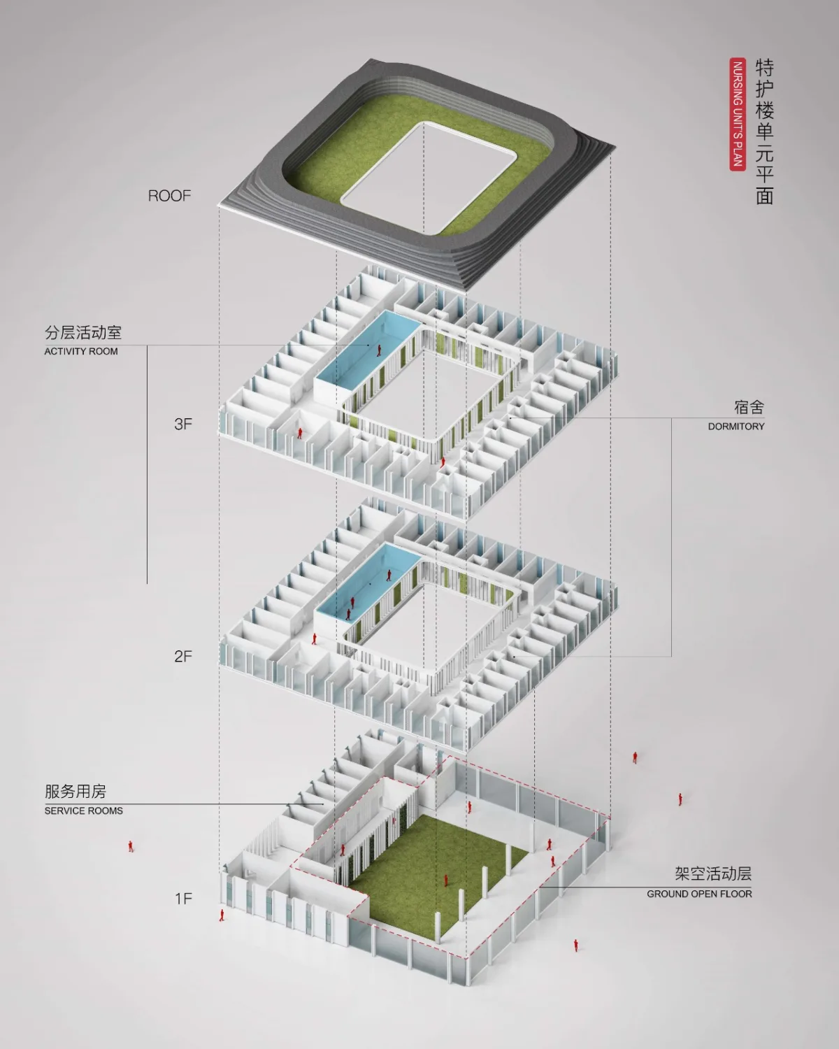 BIM建筑|山水疗愈，身心宜居：杭州市第一社会福利院 / 浙江大学建筑设计研究院