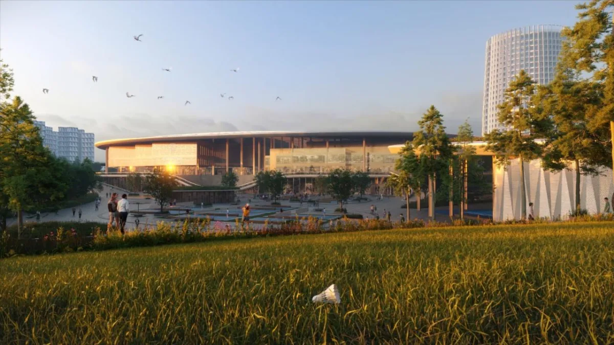 BIM建筑|MVRDV 赢得中国羽毛球训练中心设计竞赛