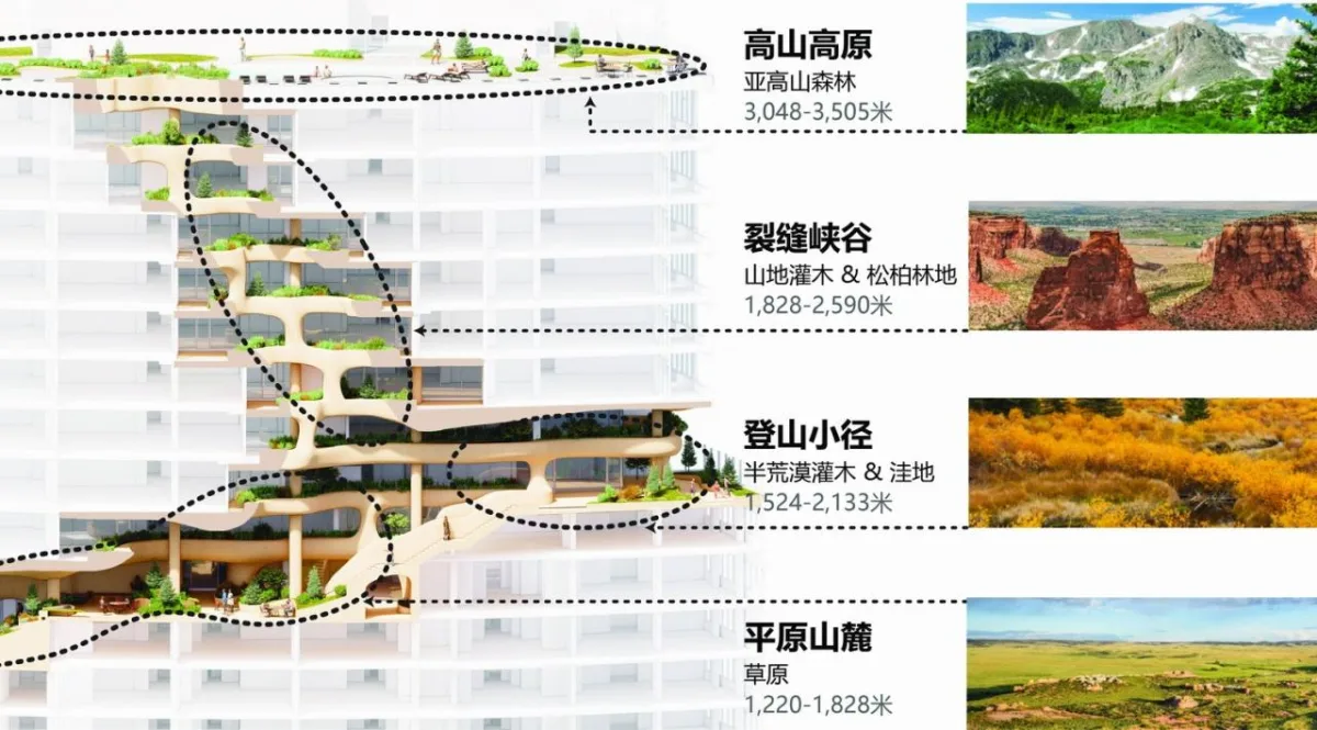 BIM建筑|“垂直峡谷”: 美国丹佛住宅建成 / MAD