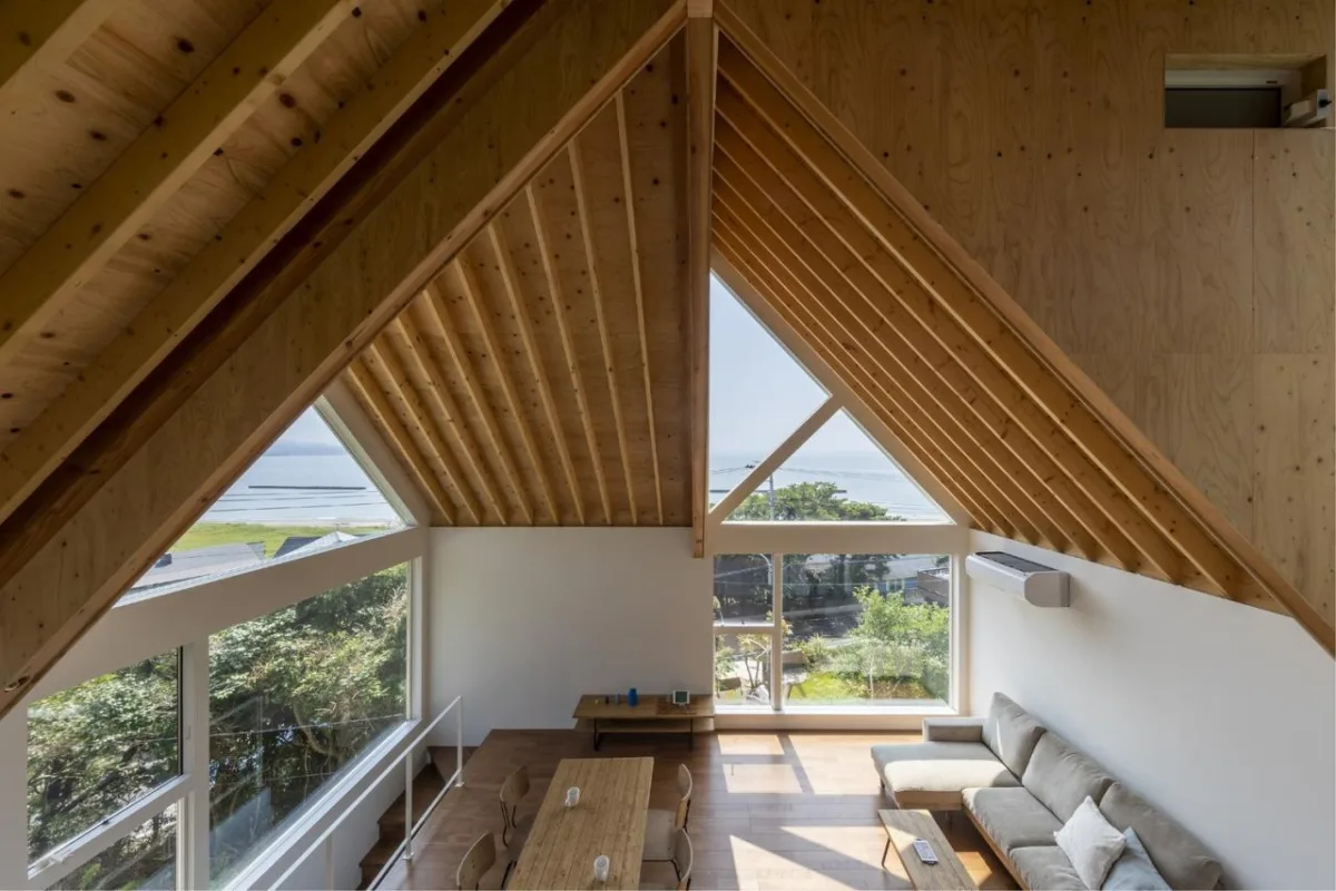 BIM建筑|富津度假小屋 / Atelier MEME
