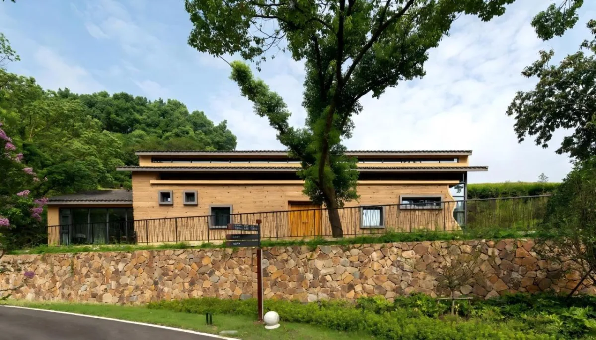 BIM建筑|枕山栖谷，虎凹慢时光：庐江县柯坦镇虎凹欢乐茶谷 / 中铁合肥建筑市政工程设计研究院有限公司