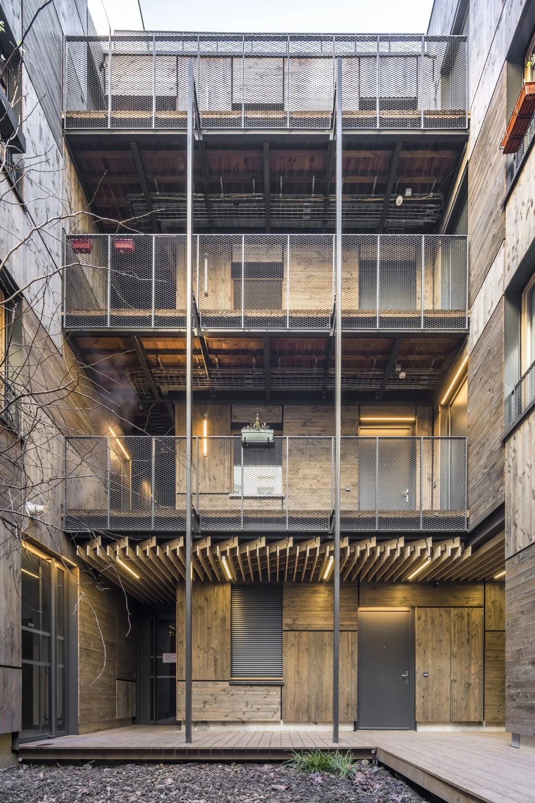 BIM建筑|山谷住宅 / 隈研吾建筑事务所