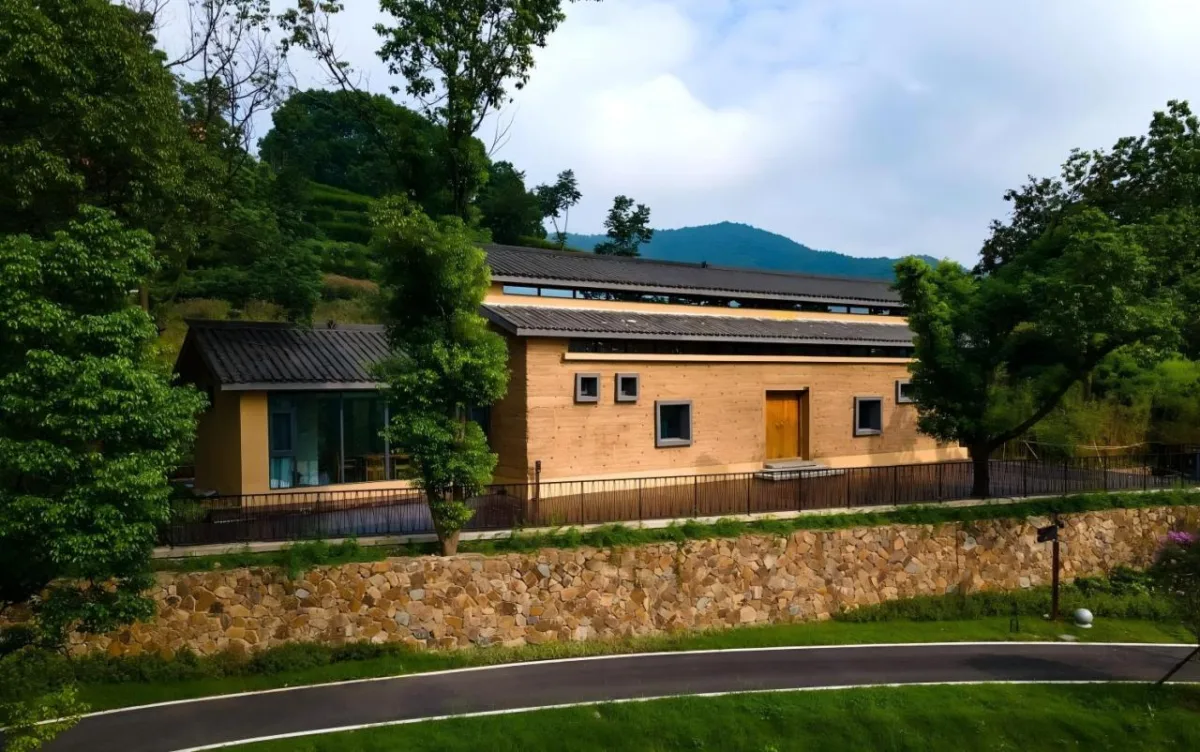 BIM建筑|枕山栖谷，虎凹慢时光：庐江县柯坦镇虎凹欢乐茶谷 / 中铁合肥建筑市政工程设计研究院有限公司