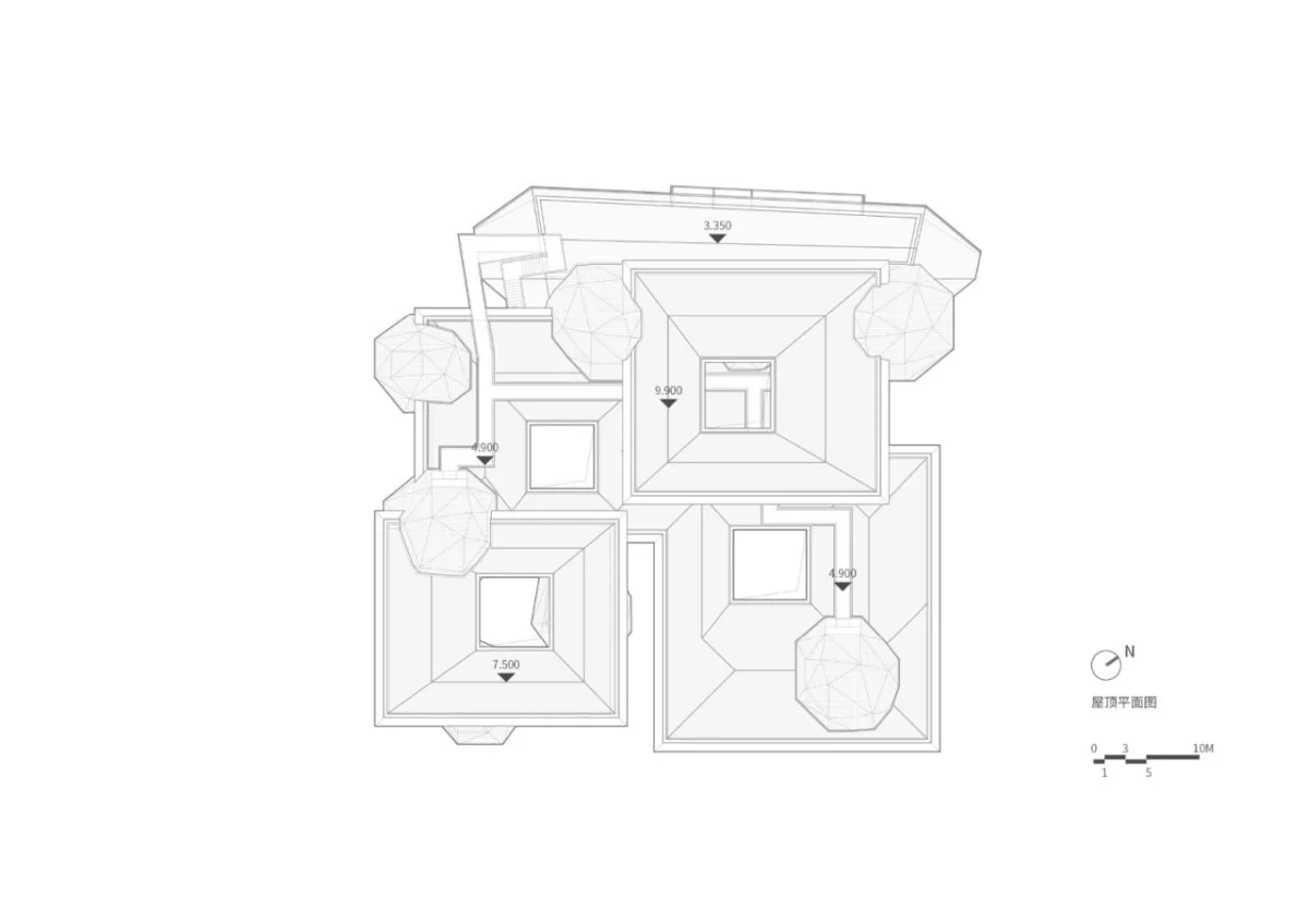 BIM建筑|相遇在山间：下岩贝景区云峰十二重 / 朱培栋-line+建筑事务所