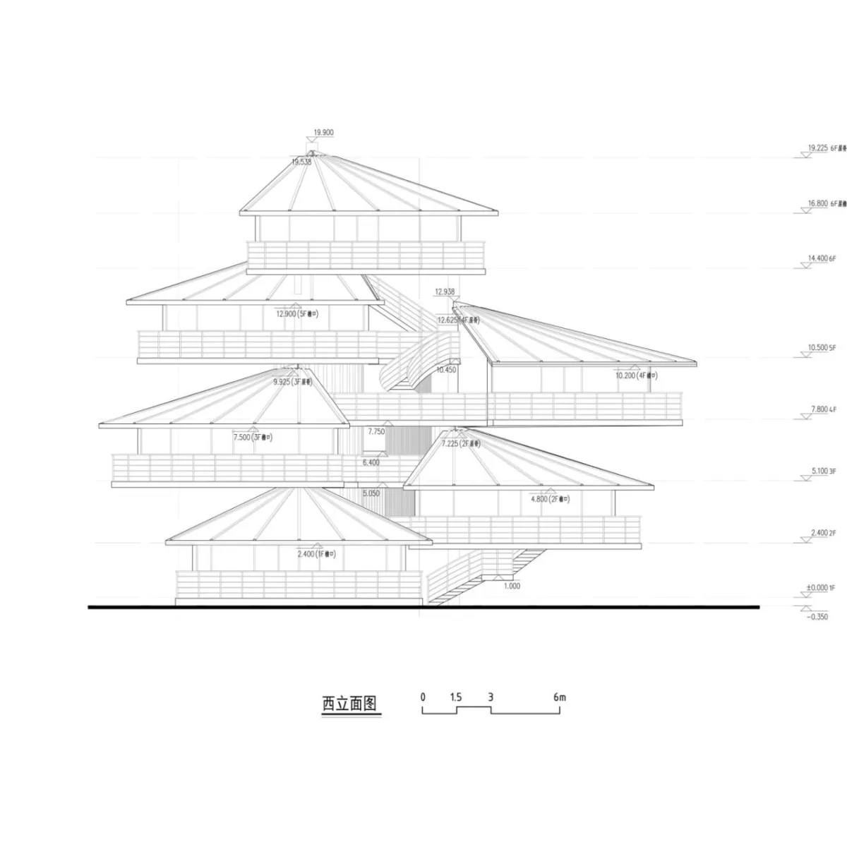 BIM建筑|树叶的结构：南溪欢乐田园野趣酒店树屋设计 / 王晖建筑工作室