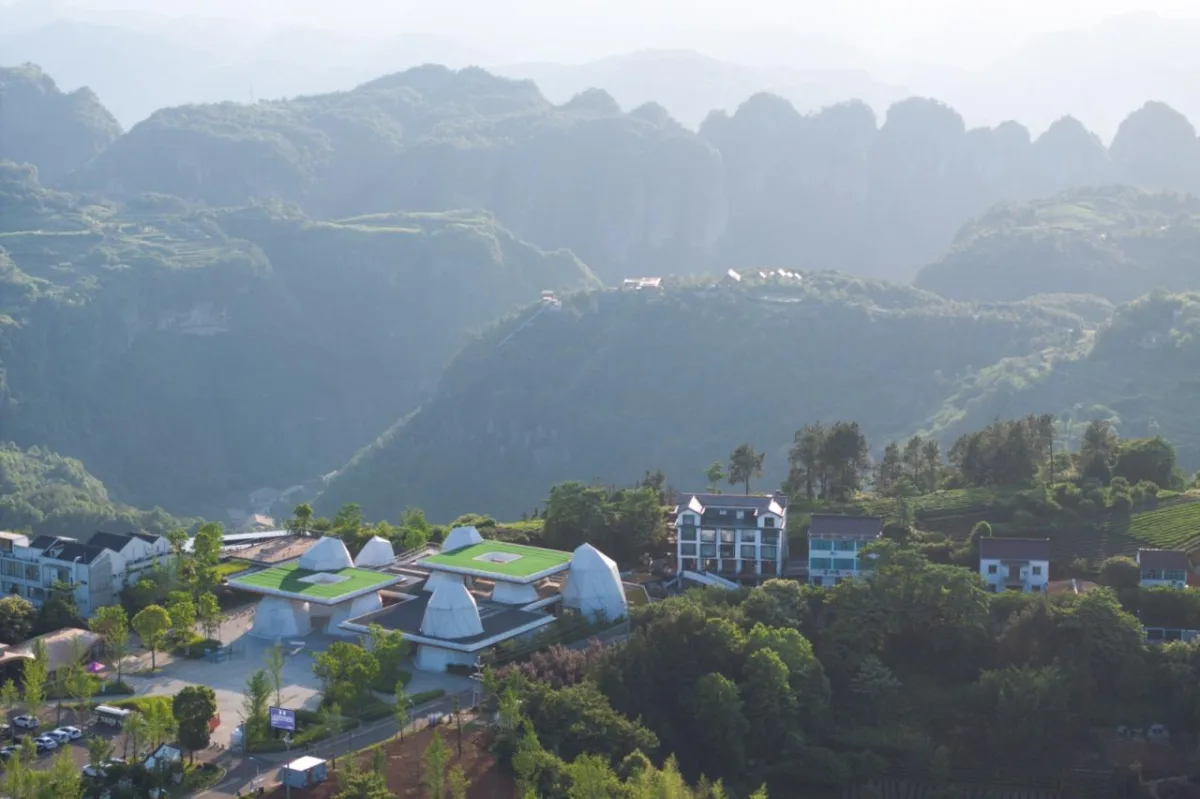 BIM建筑|相遇在山间：下岩贝景区云峰十二重 / 朱培栋-line+建筑事务所