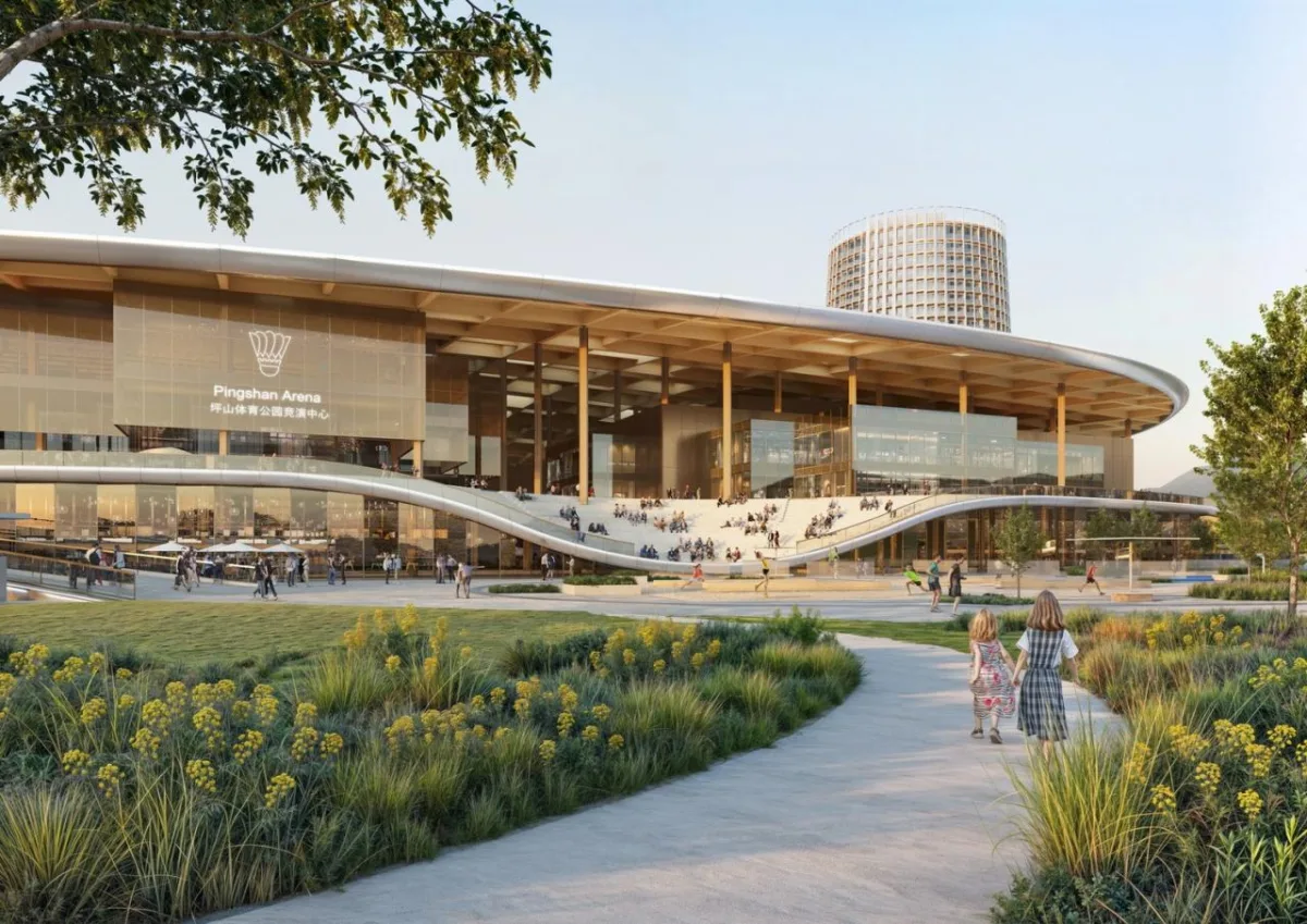 BIM建筑|MVRDV 赢得中国羽毛球训练中心设计竞赛
