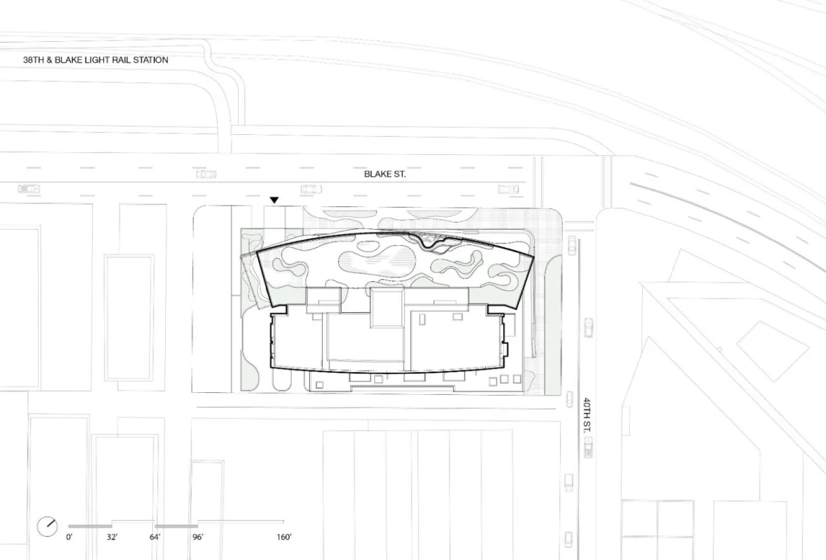 BIM建筑|“垂直峡谷”: 美国丹佛住宅建成 / MAD