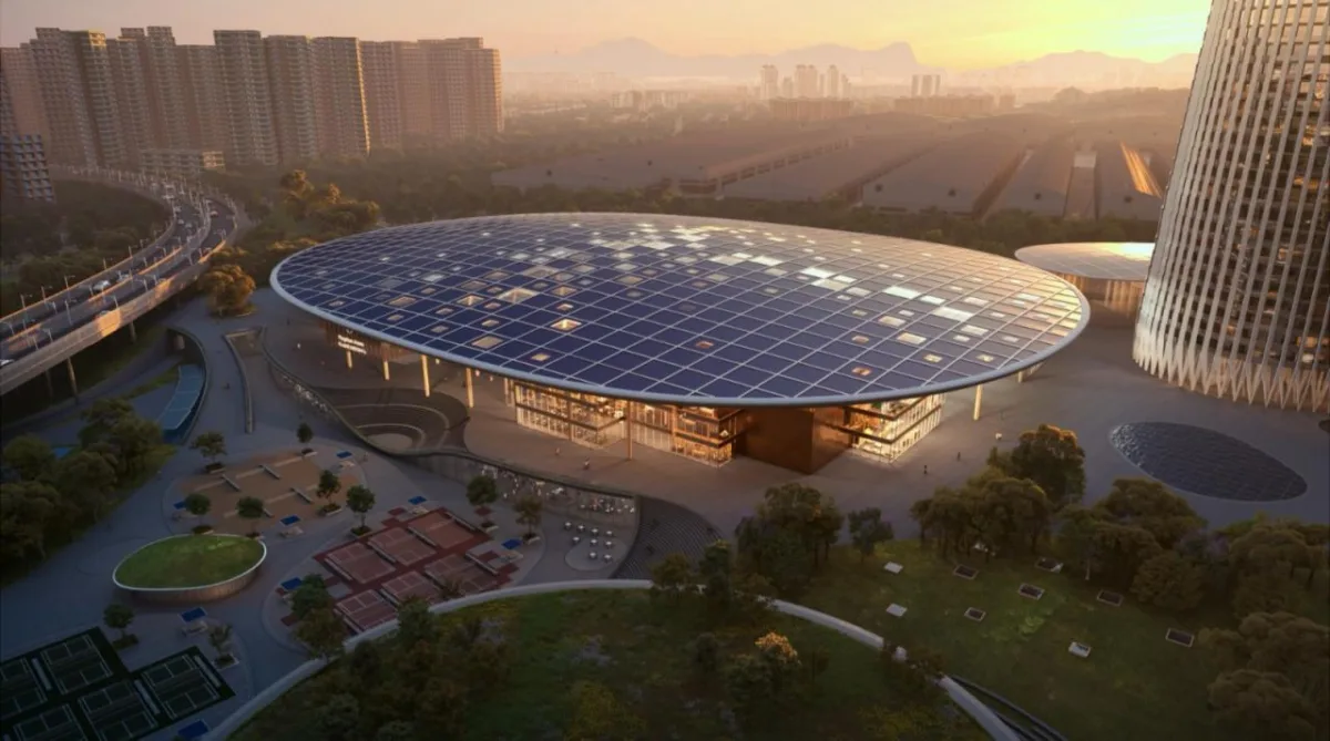 BIM建筑|MVRDV 赢得中国羽毛球训练中心设计竞赛