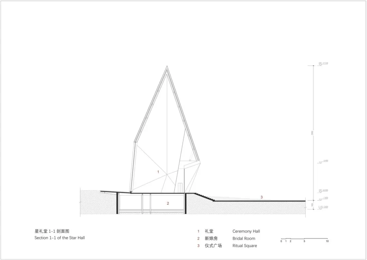 BIM建筑|中卫沙漠钻石酒店 / 水石设计-米川工作室