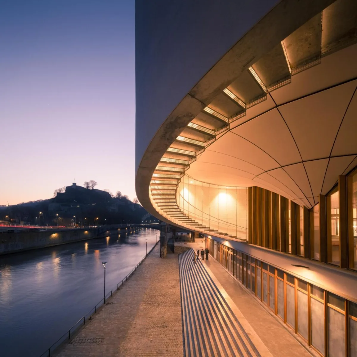 BIM建筑|那慕尔省文化之家 / Philippe Samyn and Partners