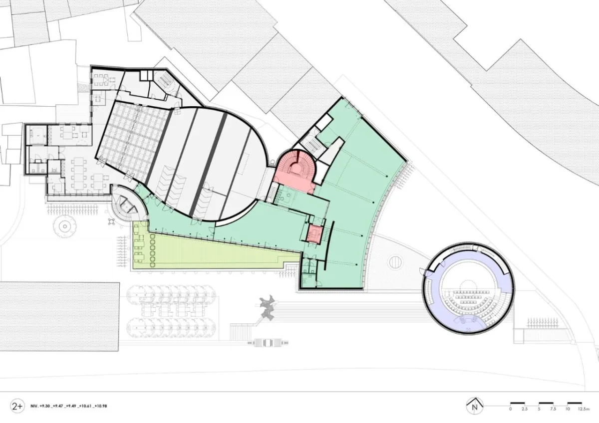 BIM建筑|那慕尔省文化之家 / Philippe Samyn and Partners