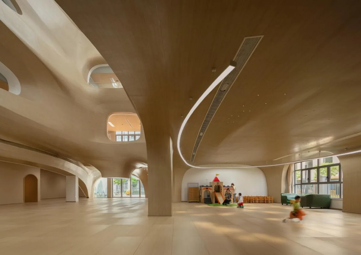 BIM建筑|上海格林新蕾市北幼儿园 / 华建集团-华东院/环境院-刘海洋团队