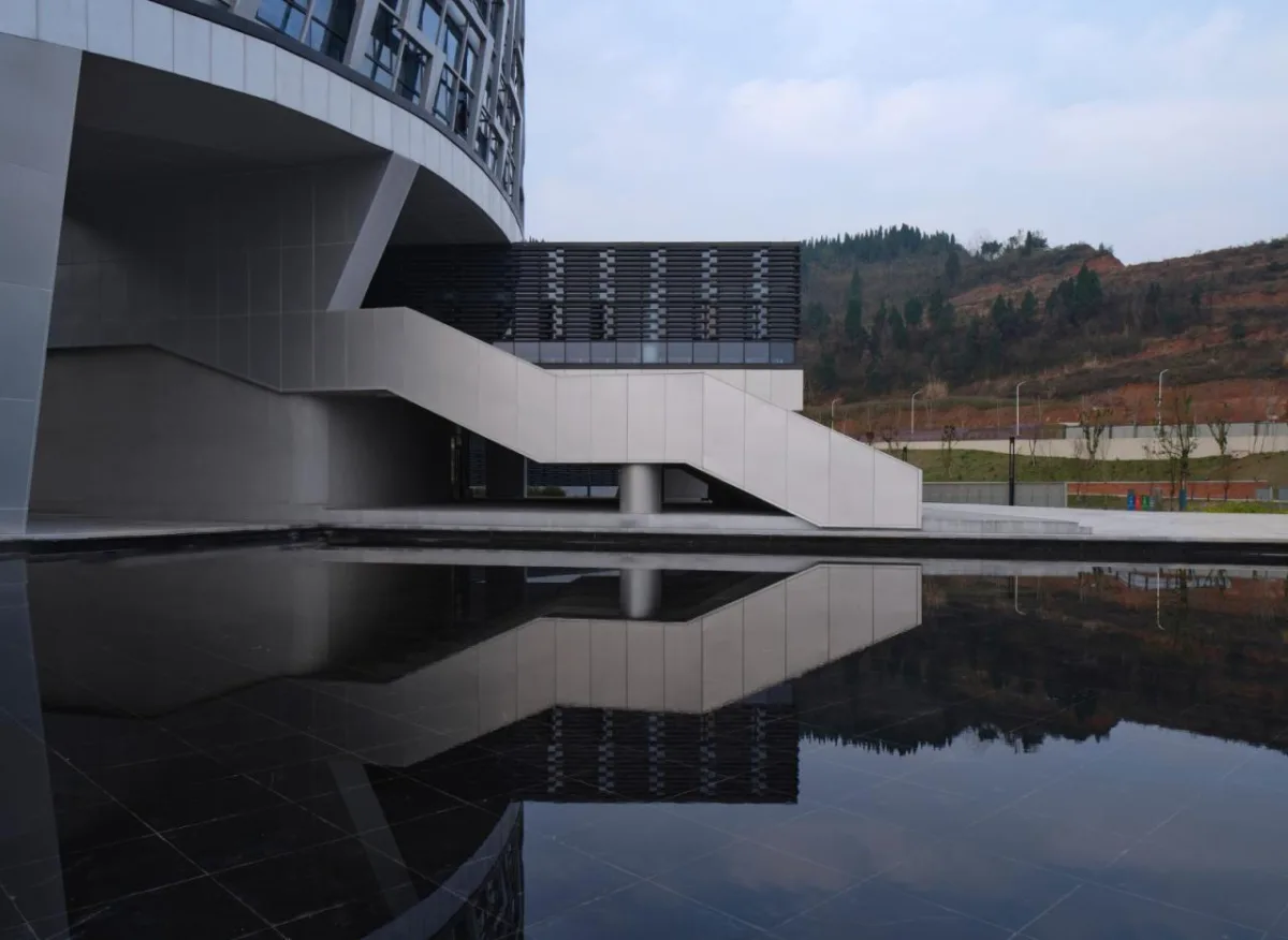 BIM建筑|重庆电力高等专科学校图书馆 / 天津大学设计总院·顾志宏工作室