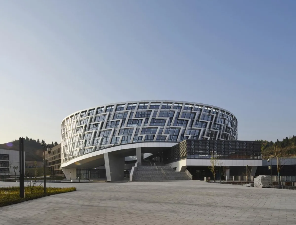 BIM建筑|重庆电力高等专科学校图书馆 / 天津大学设计总院·顾志宏工作室