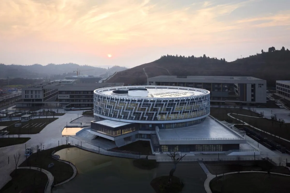 BIM建筑|重庆电力高等专科学校图书馆 / 天津大学设计总院·顾志宏工作室