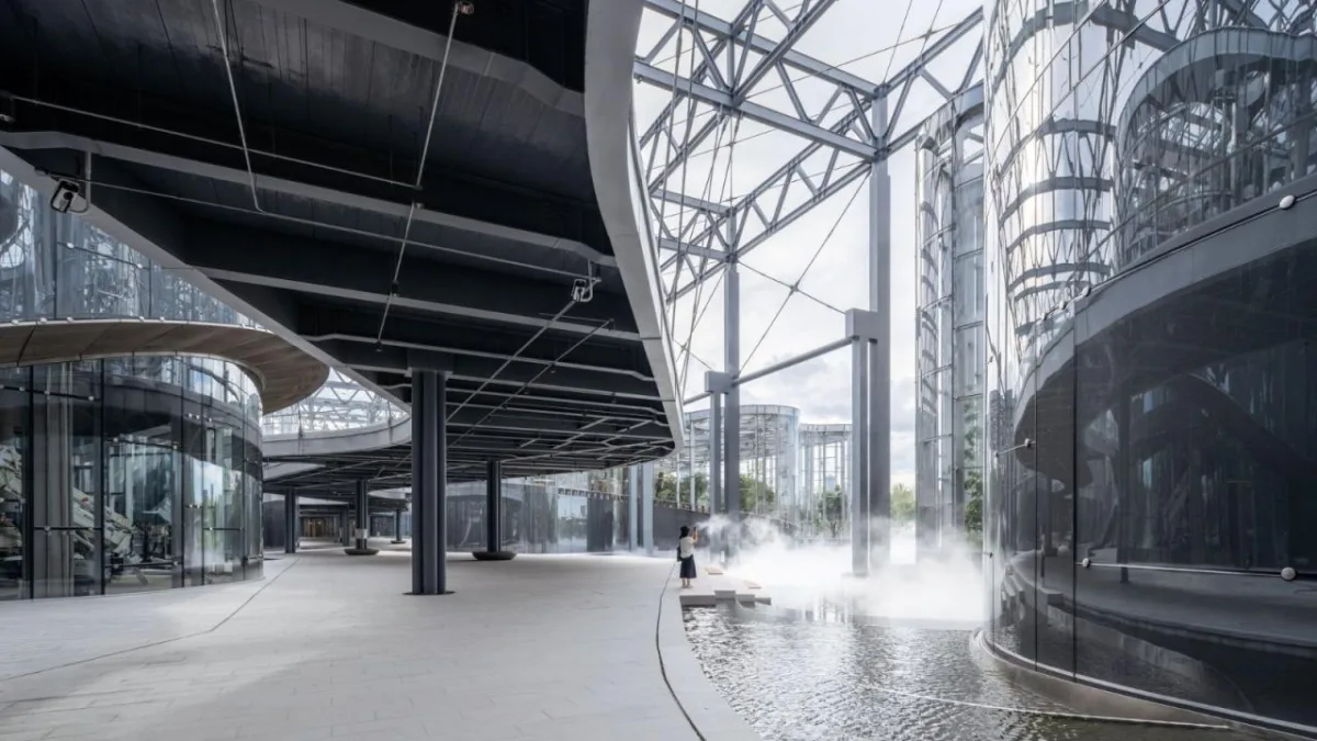 BIM建筑|上海版“疯狂植物园”，亚洲最大温室花园 / Delugan Meissl Associated Architects