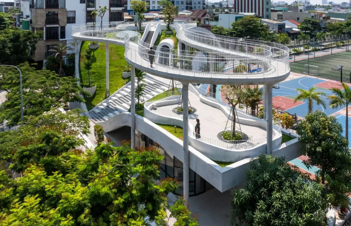 BIM建筑|朔特拉艺术展览中心 / Ho Khue Architects