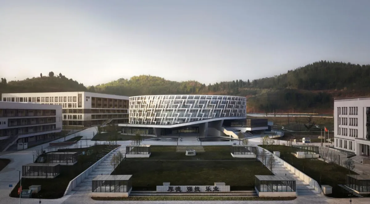 BIM建筑|重庆电力高等专科学校图书馆 / 天津大学设计总院·顾志宏工作室