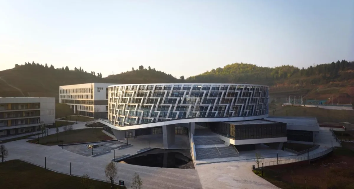 BIM建筑|重庆电力高等专科学校图书馆 / 天津大学设计总院·顾志宏工作室