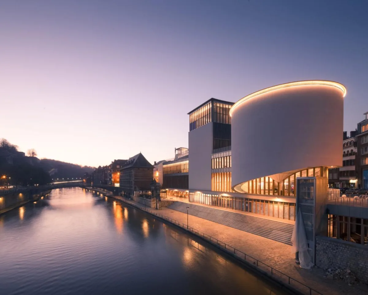 BIM建筑|那慕尔省文化之家 / Philippe Samyn and Partners
