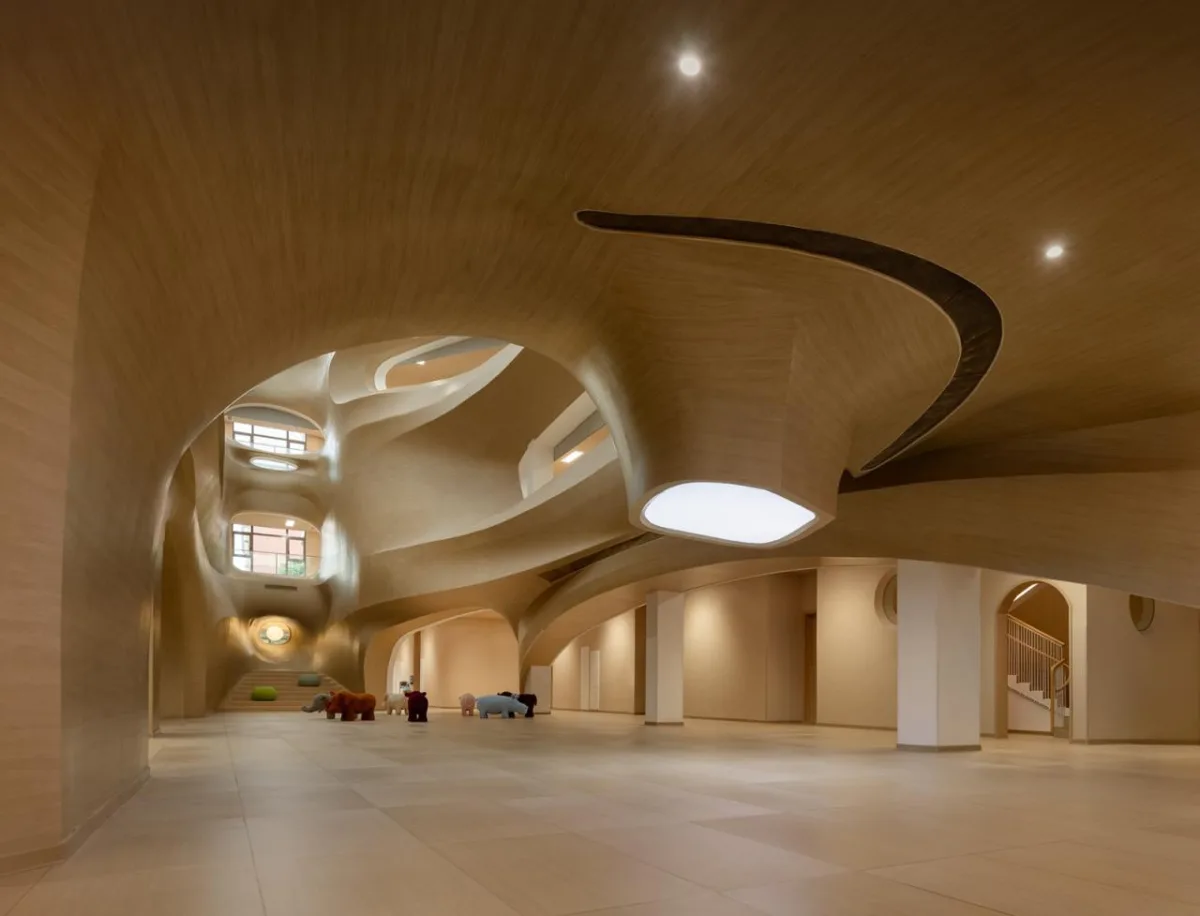 BIM建筑|上海格林新蕾市北幼儿园 / 华建集团-华东院/环境院-刘海洋团队