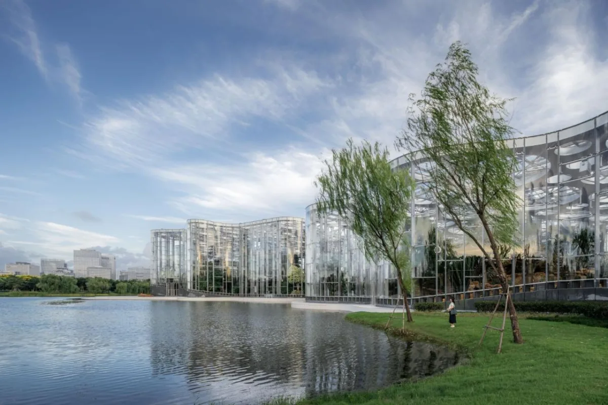 BIM建筑|上海版“疯狂植物园”，亚洲最大温室花园 / Delugan Meissl Associated Architects