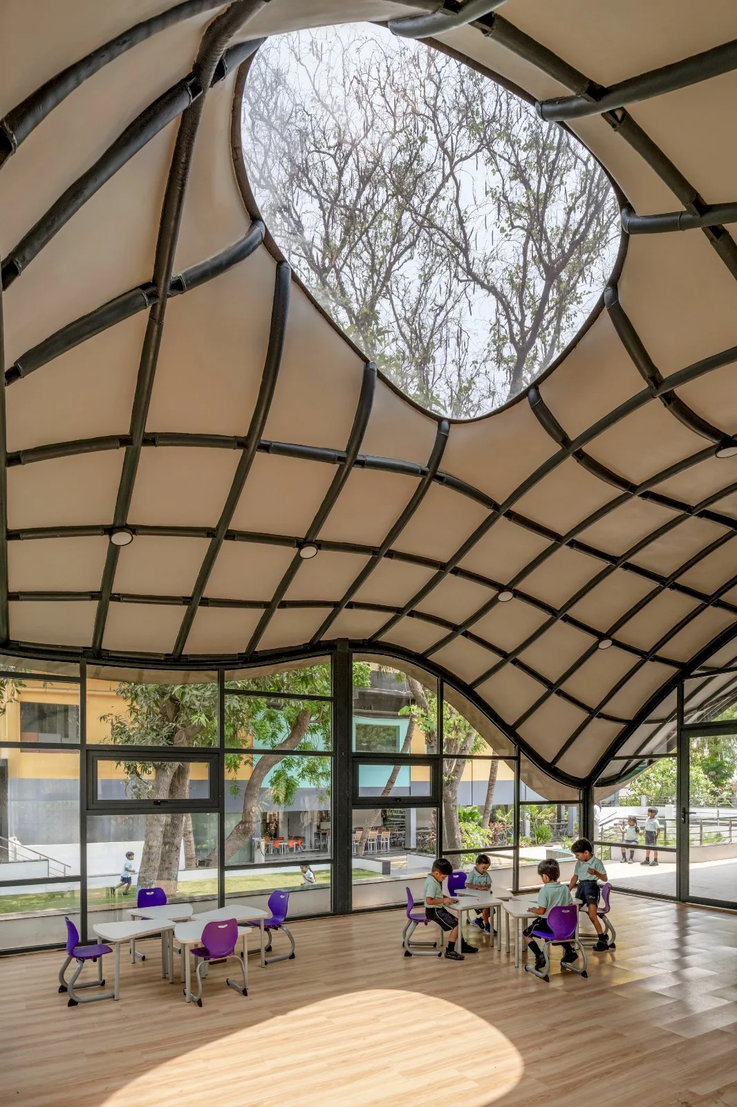 BIM建筑|布鲁明戴尔国际学校幼儿园扩建项目/ andblack design studio