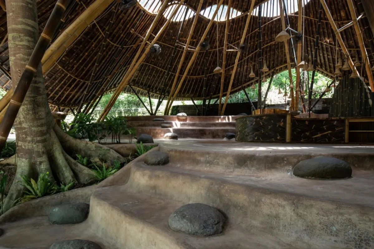BIM建筑|达普尔·纳加共享厨房与用餐空间 / Bamboo U