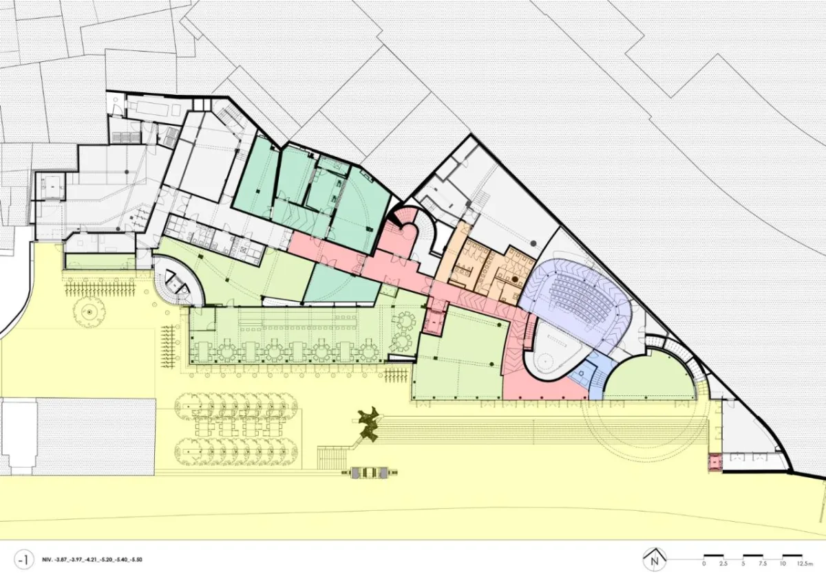 BIM建筑|那慕尔省文化之家 / Philippe Samyn and Partners