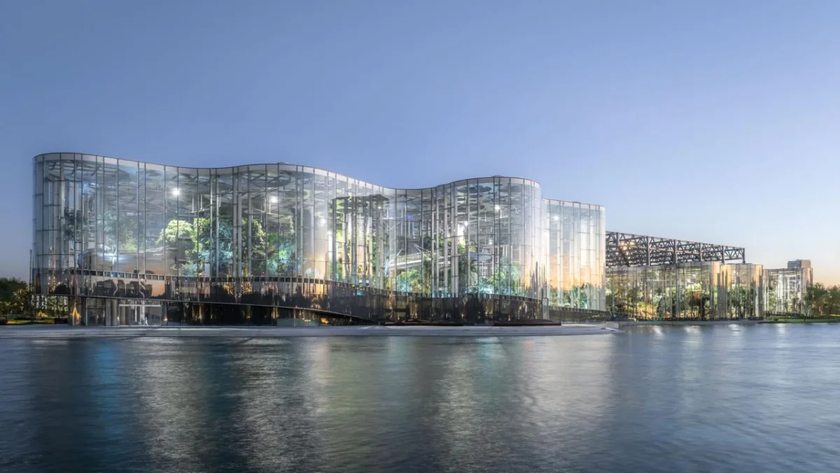 BIM建筑|上海版“疯狂植物园”，亚洲最大温室花园 / Delugan Meissl Associated Architects