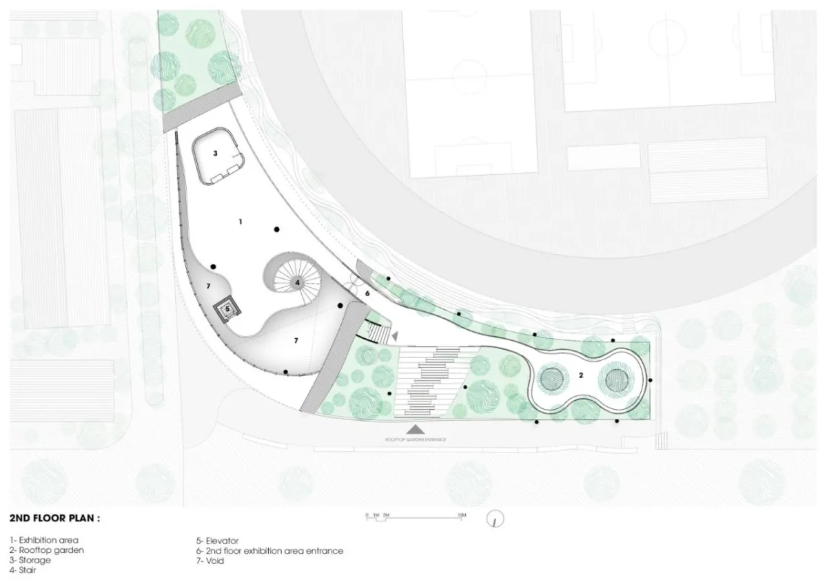 BIM建筑|朔特拉艺术展览中心 / Ho Khue Architects