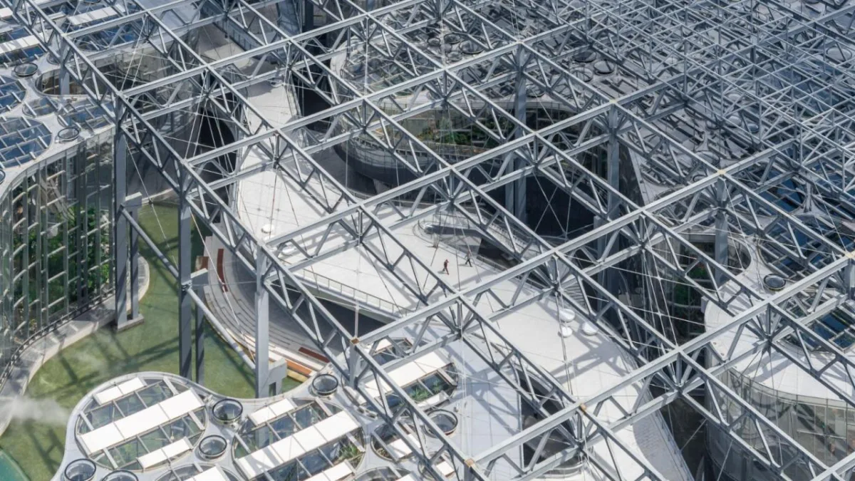 BIM建筑|上海版“疯狂植物园”，亚洲最大温室花园 / Delugan Meissl Associated Architects