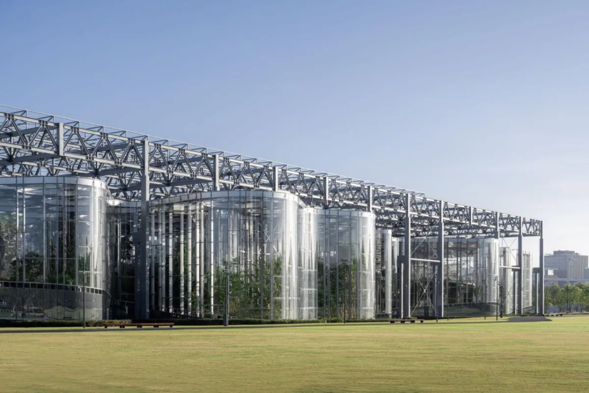 BIM建筑|上海版“疯狂植物园”，亚洲最大温室花园 / Delugan Meissl Associated Architects