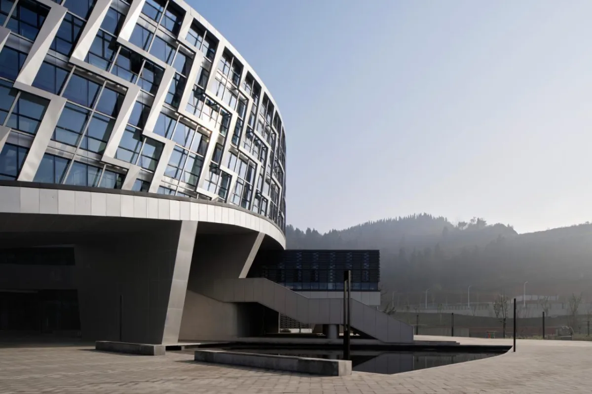 BIM建筑|重庆电力高等专科学校图书馆 / 天津大学设计总院·顾志宏工作室