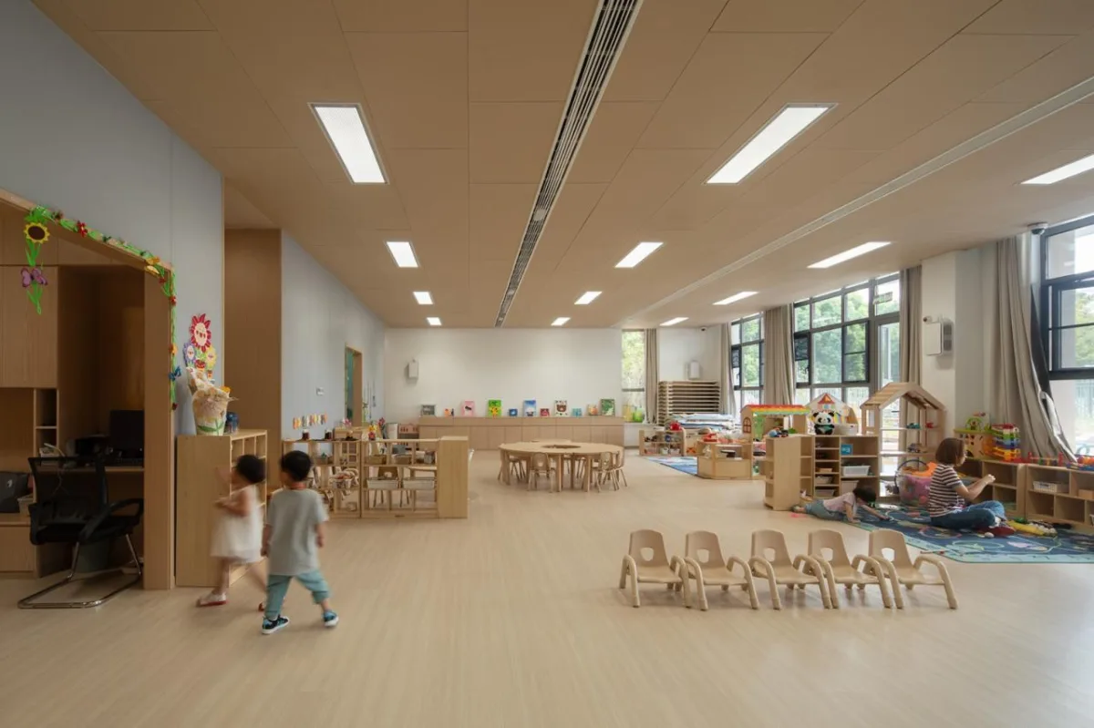 BIM建筑|上海格林新蕾市北幼儿园 / 华建集团-华东院/环境院-刘海洋团队