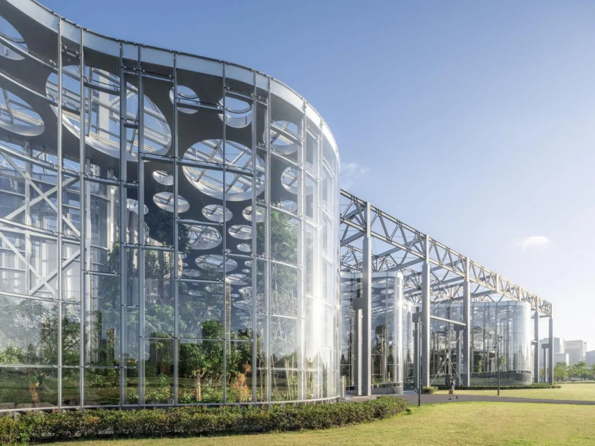 BIM建筑|上海版“疯狂植物园”，亚洲最大温室花园 / Delugan Meissl Associated Architects